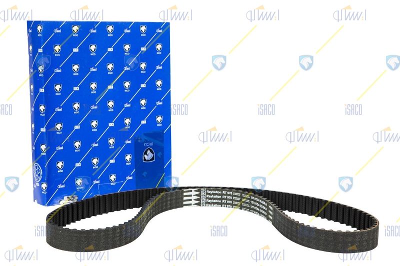 تسمه تایمینگ 127 دندانه 4 لایه (Backside Fabric) موتور EF7 شرکتی ایساکو 2070303099 سمندEF7